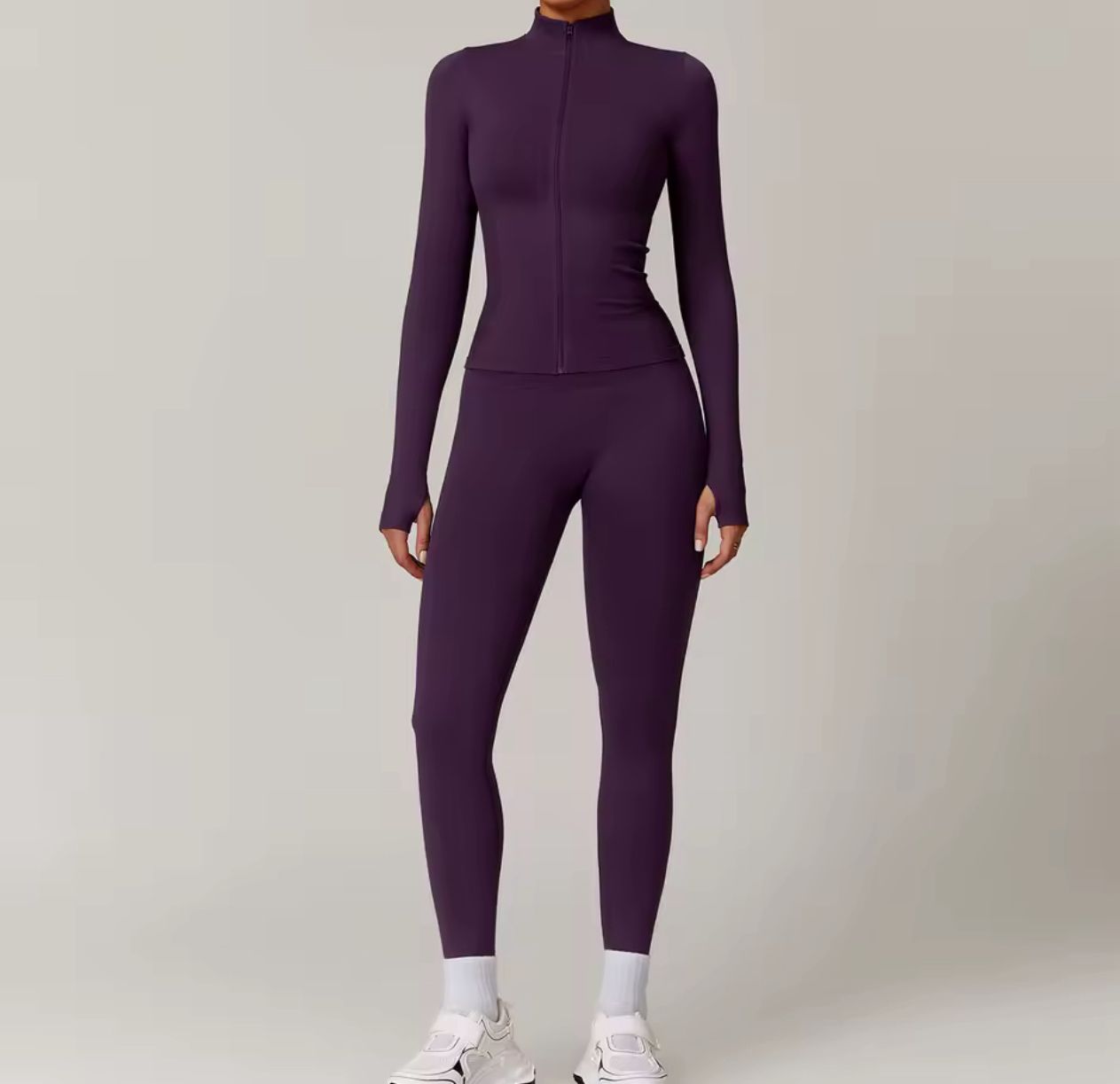 Women’s Zip-Up Gym Set