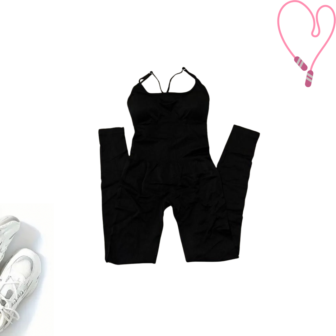 Criss-Cross Back Jumpsuit