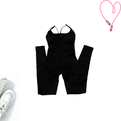Criss-Cross Back Jumpsuit