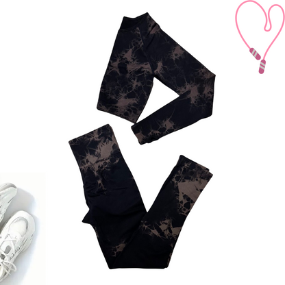 Tie-Dye Seamless Workout Set