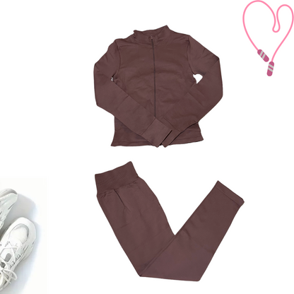Women’s Zip-Up Gym Set