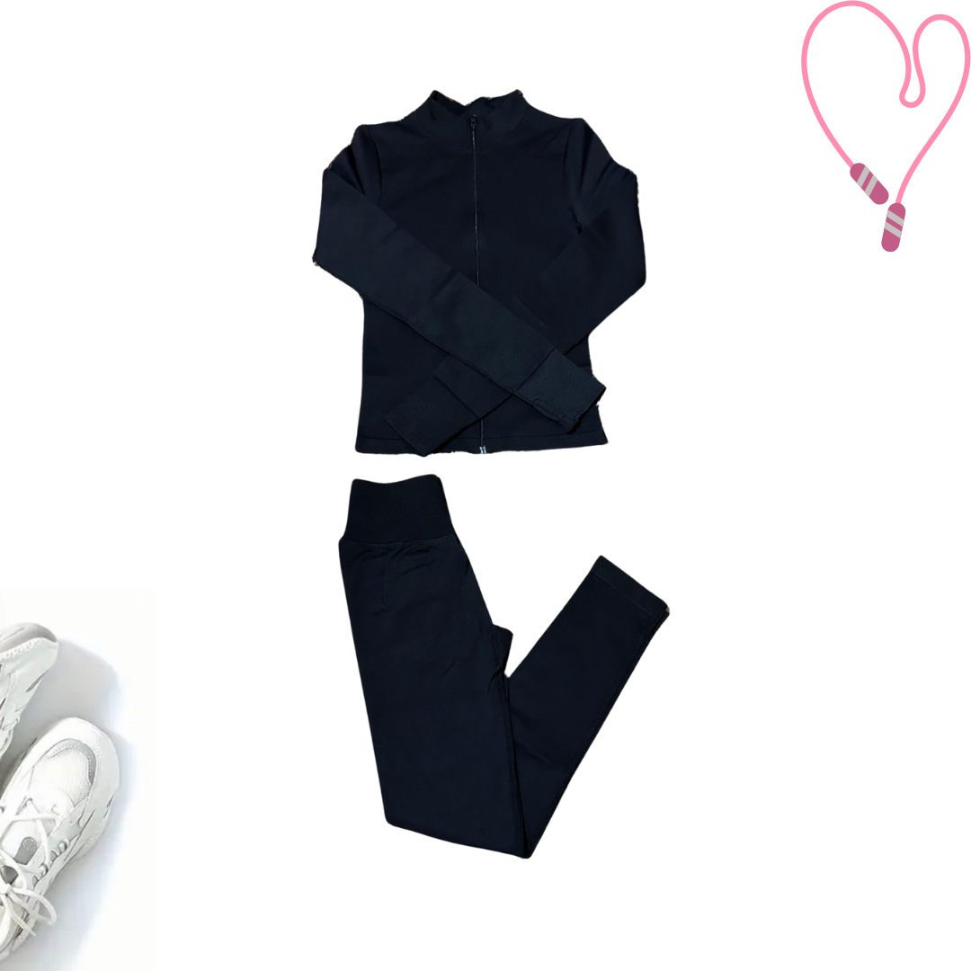 Women’s Zip-Up Gym Set