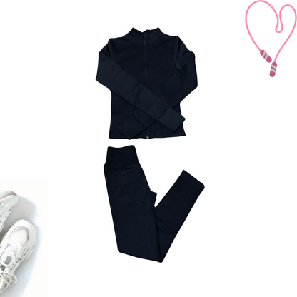 Women’s Zip-Up Gym Set