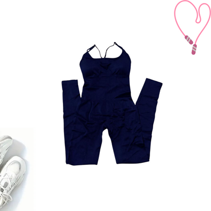 Criss-Cross Back Jumpsuit