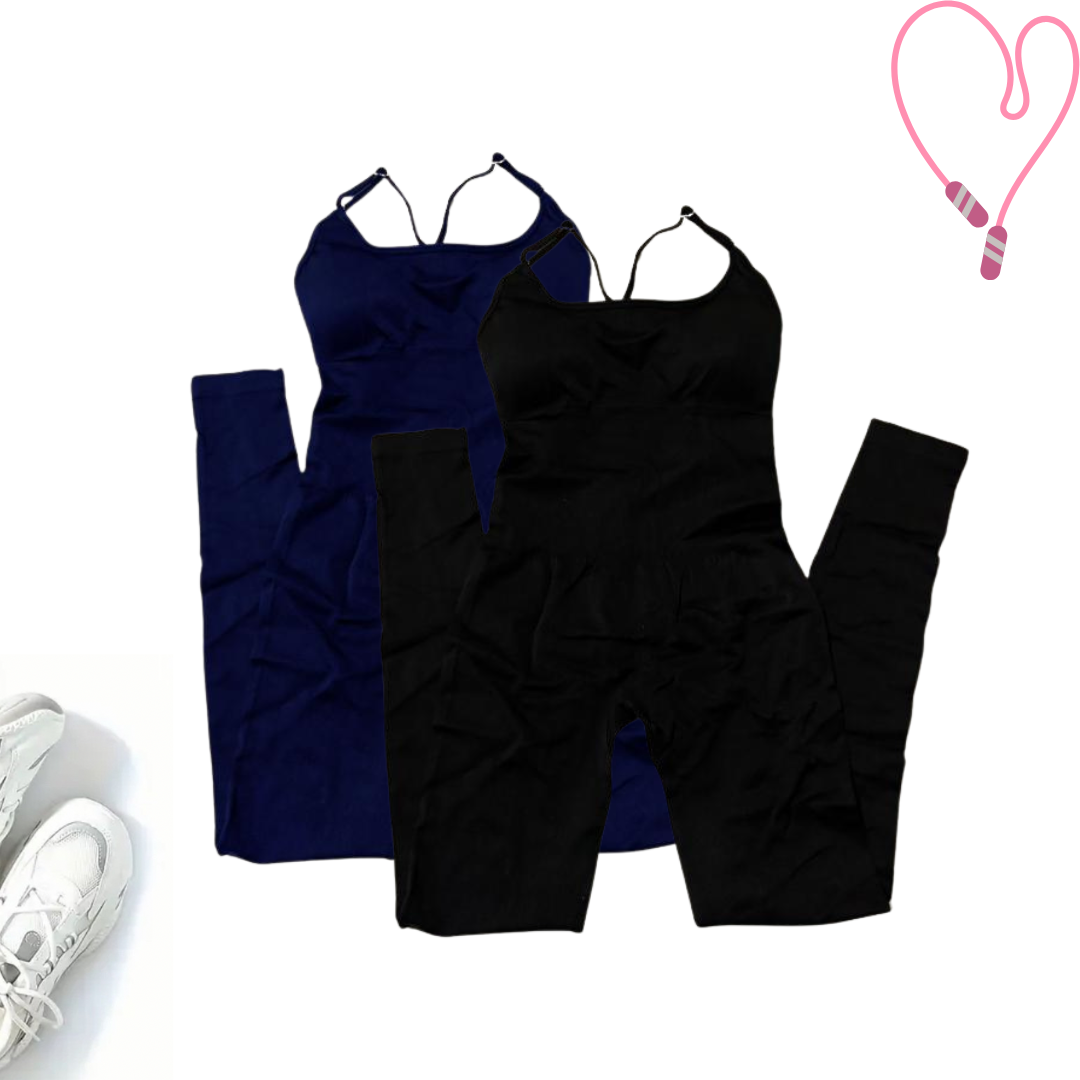 Criss-Cross Back Jumpsuit