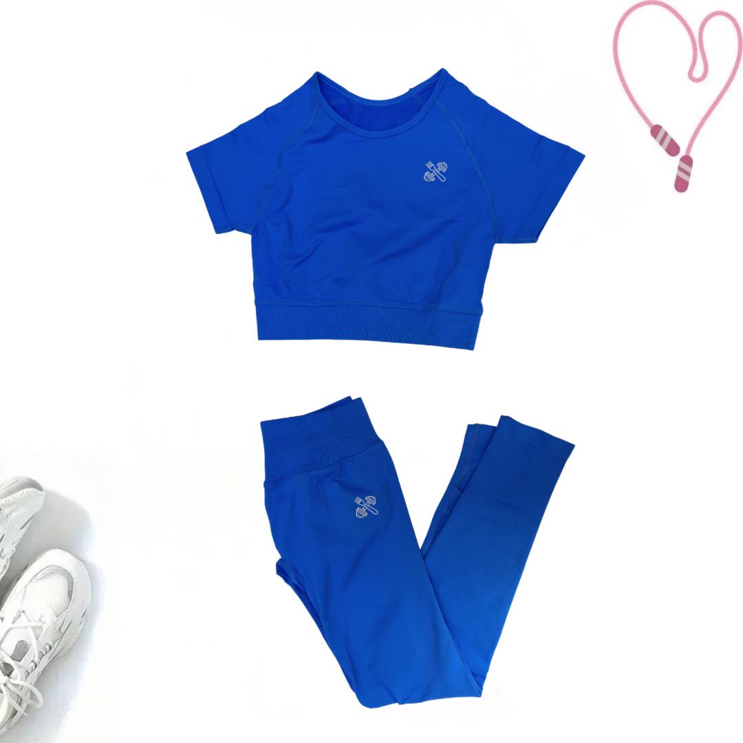 UrbanEase Crop T-Shirt Set