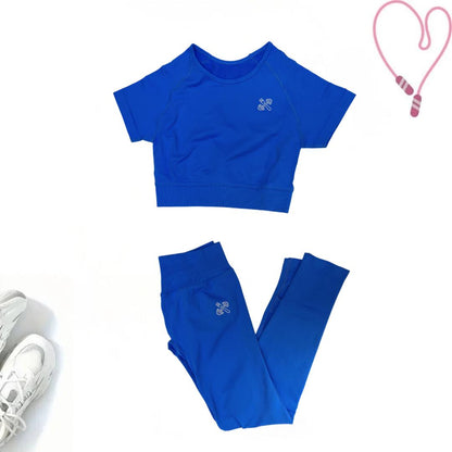 UrbanEase Crop T-Shirt Set