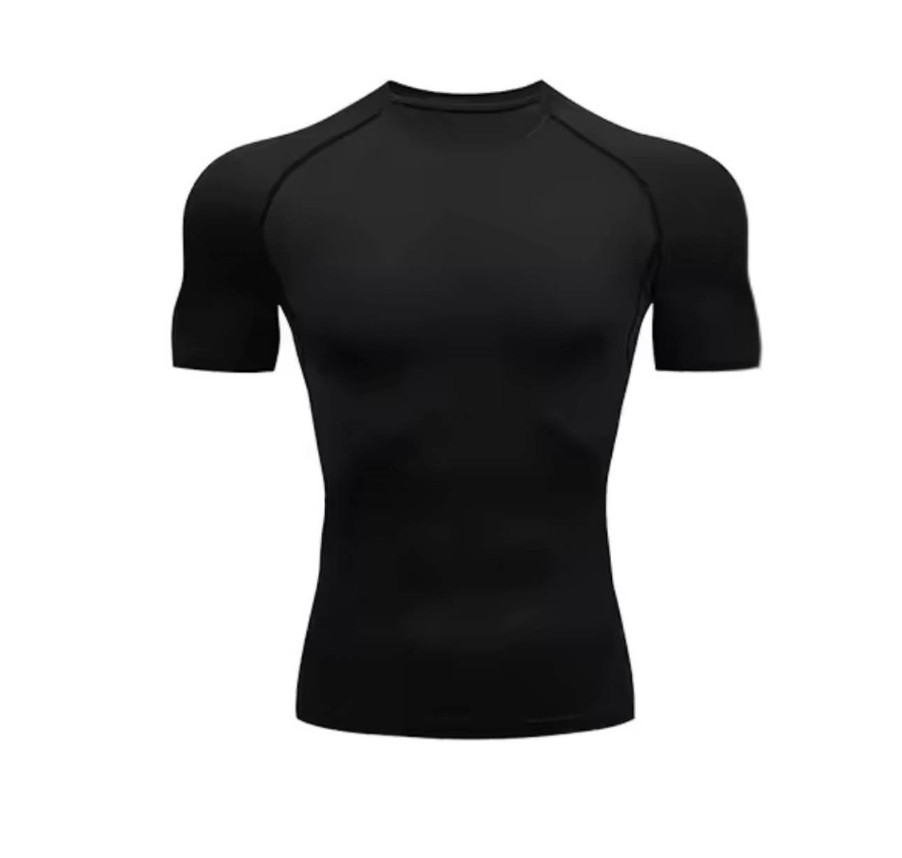 Men’s Black Compression T-Shirt