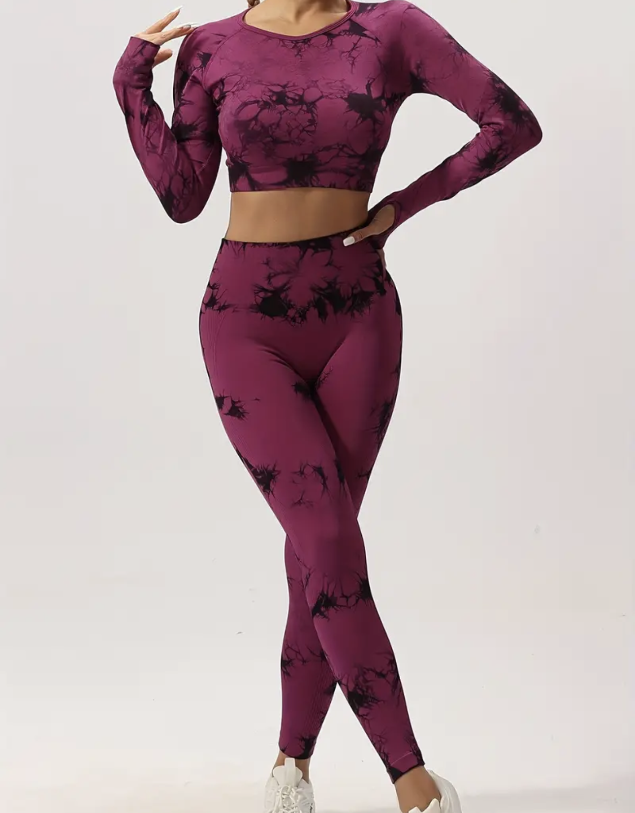 Tie-Dye Seamless Workout Set