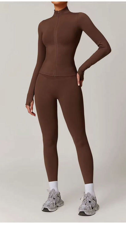 Women’s Zip-Up Gym Set