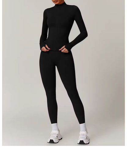 Women’s Zip-Up Gym Set